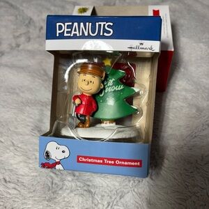 Hallmark Peanuts Ornament with Red and Green Accents